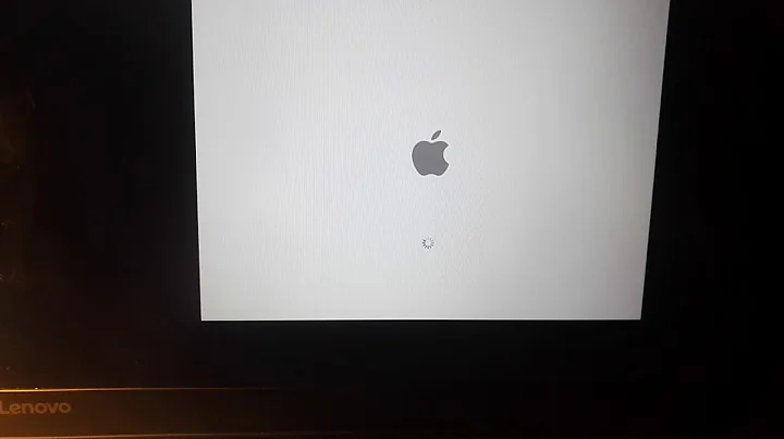 OS X Mavericks Installation boot up problem.