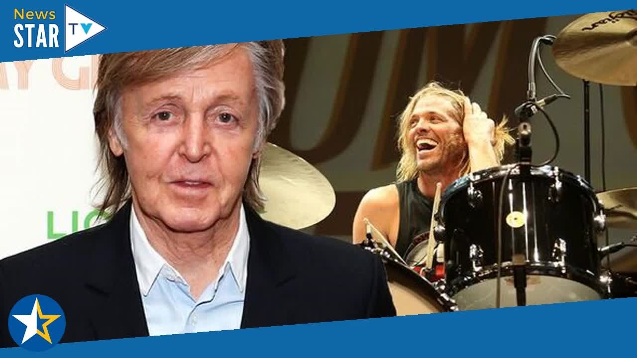 Paul McCartney pays emotional tribute to Foo Fighters’ Taylor Hawkins
