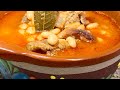 Frijoles Blancos con Costilla de Puerco