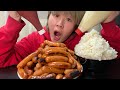 深夜にウィンナー100本食べたら飛ぶぞぉぉぉお【20人前】