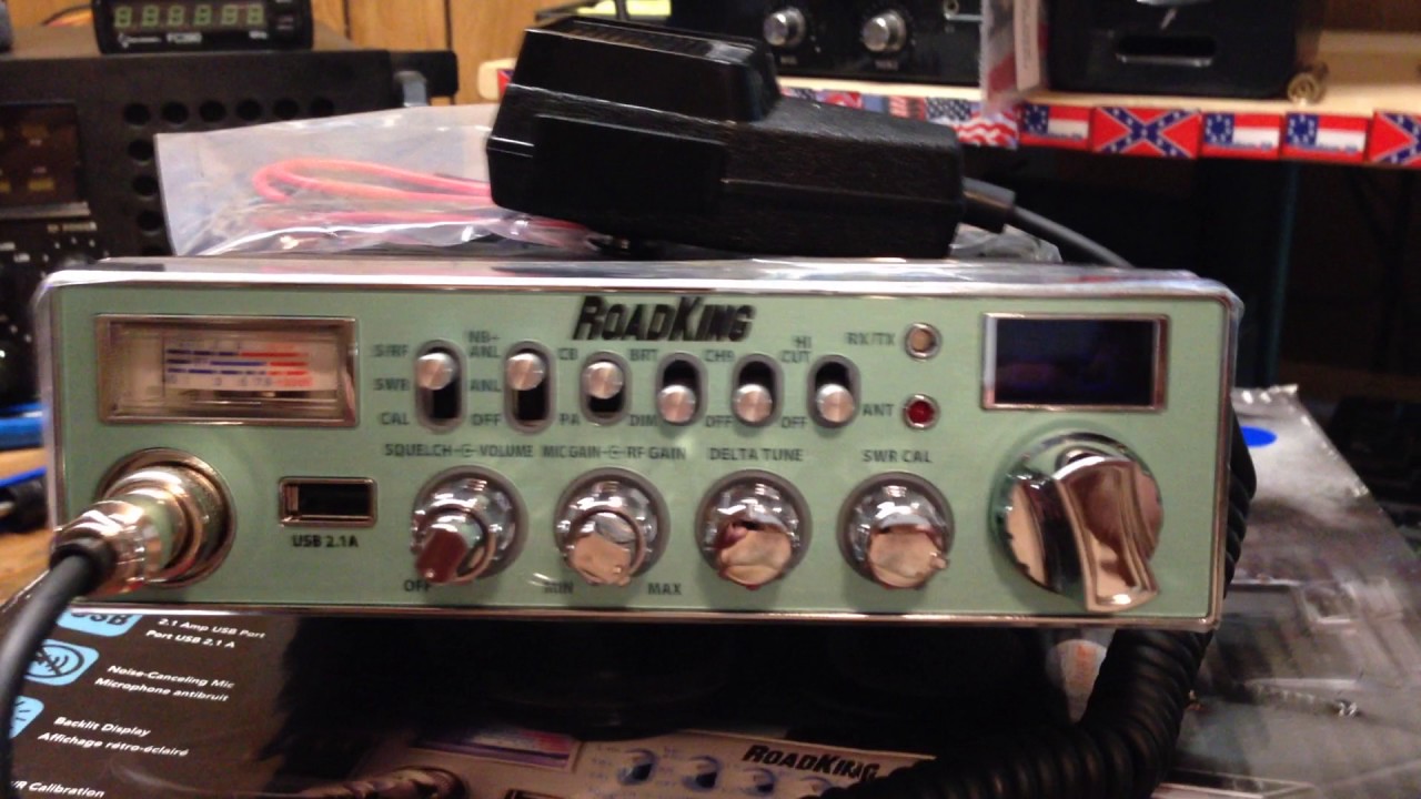 Roadking 40 channel cb radoi YouTube
