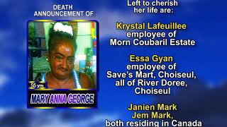 Mary Anna George long