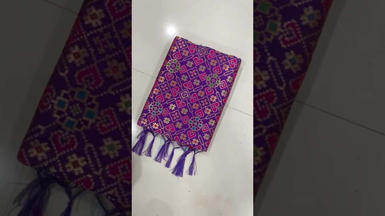 Soft Kanchivaram Patola Paithani Silk Saree