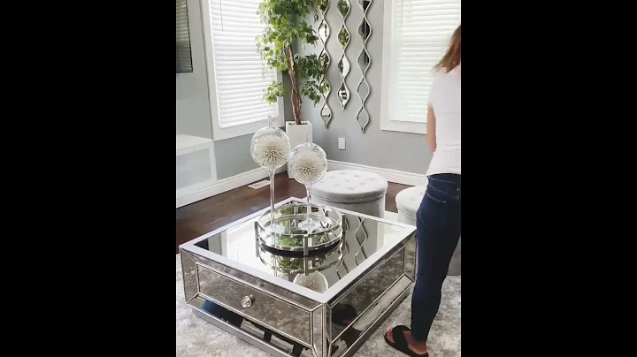 How to style your modern home with a chic coffee table centerpiece