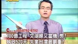 20091022 鄭弘儀表示支持蔡見興政見大話新聞
