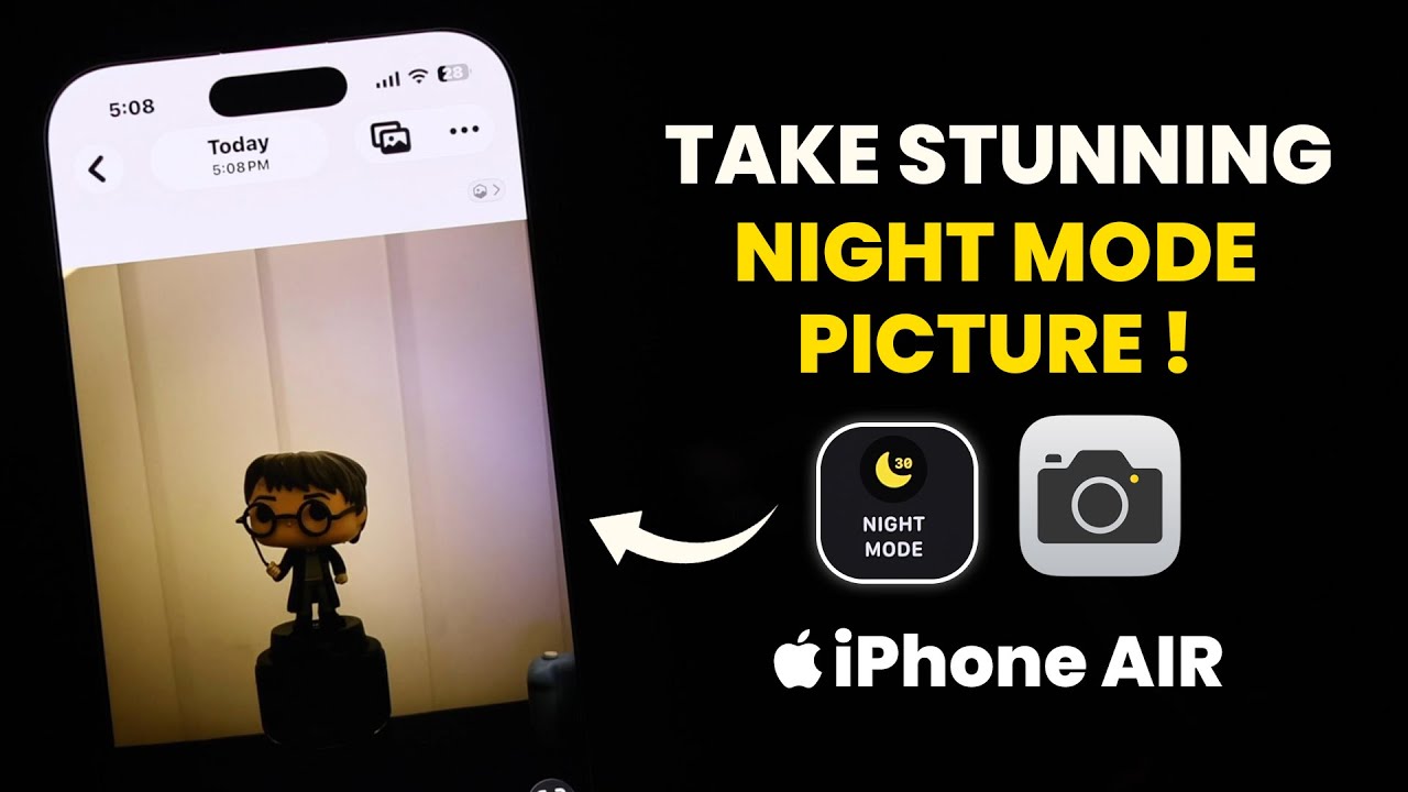 Как делать потрясающие фотографии в ночном режиме на iPhone AIR! [Полное руководство]