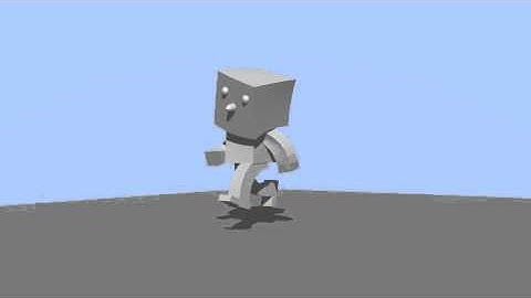 Blender 2.71(BR) My First Rigging Animation Test