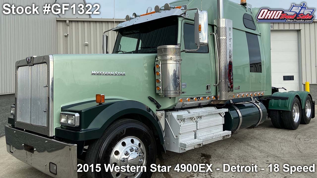 2015 WESTERN STAR 4900EX - GF1322 - SOLD - YouTube