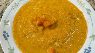 Instant Pot Roasted Carrot Soup