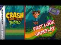 Crash Bandicoot: Twisted – Game Boy Advance Gameplay | GBA