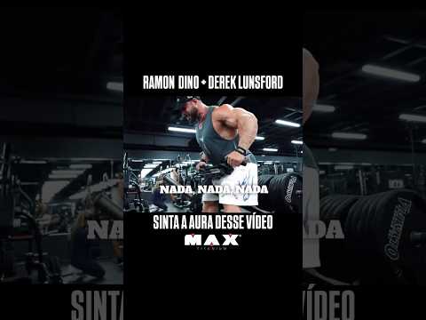 DEREK MOTIVOU O RAMON ATÉ O LIMITE 😱 #maxtitanium #ramondino #olympia #bodybuilding #maromba