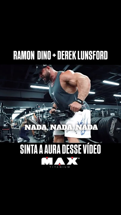 DEREK MOTIVATED RAMON TO THE LIMIT 😱 #maxtitanium #ramondino #olympia #bodybuilding #maromba