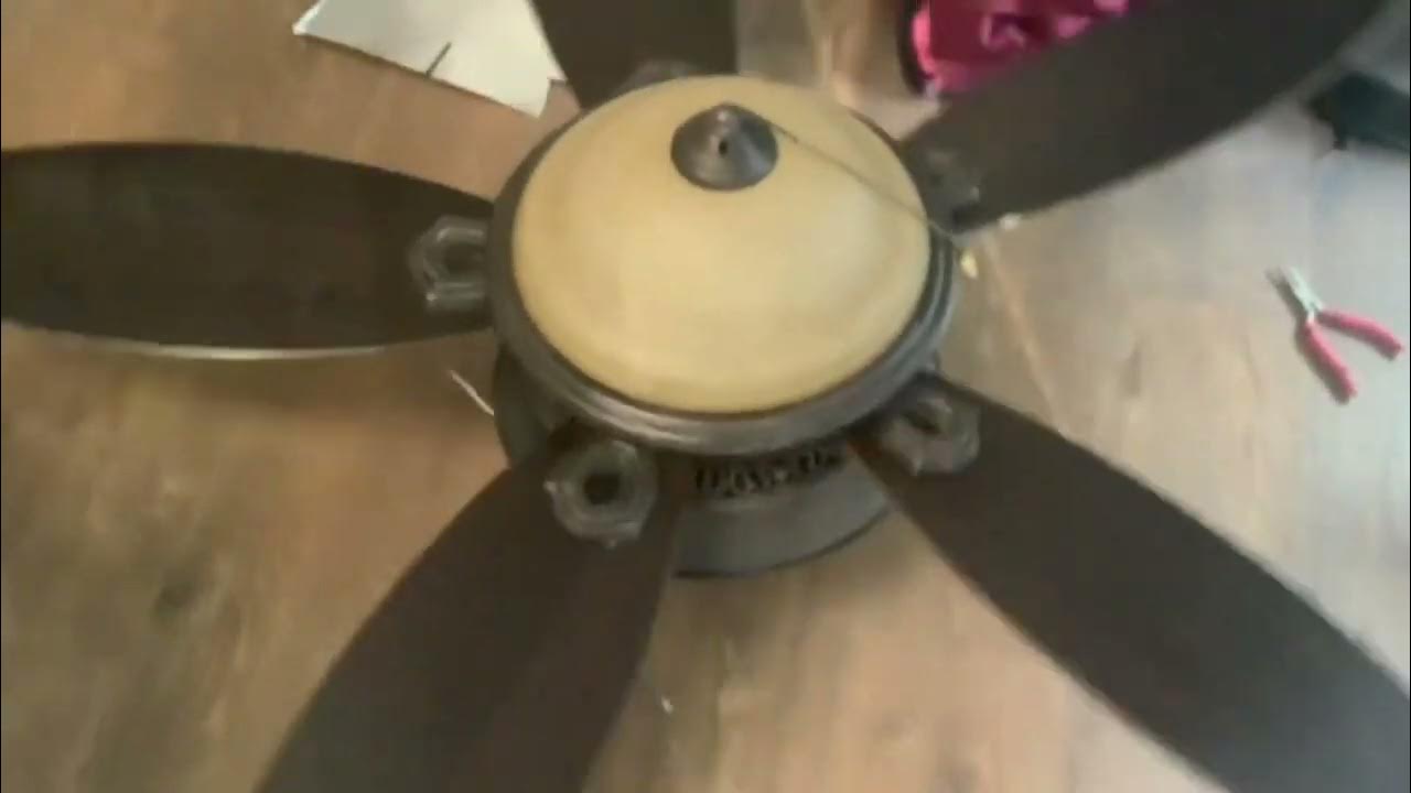 New ceiling fan hunter claymore ceiling fan YouTube