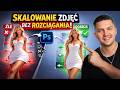 Jak rozciągnąć zdjęcie BEZ deformacji? | Photoshop 2026 Content-Aware Scale