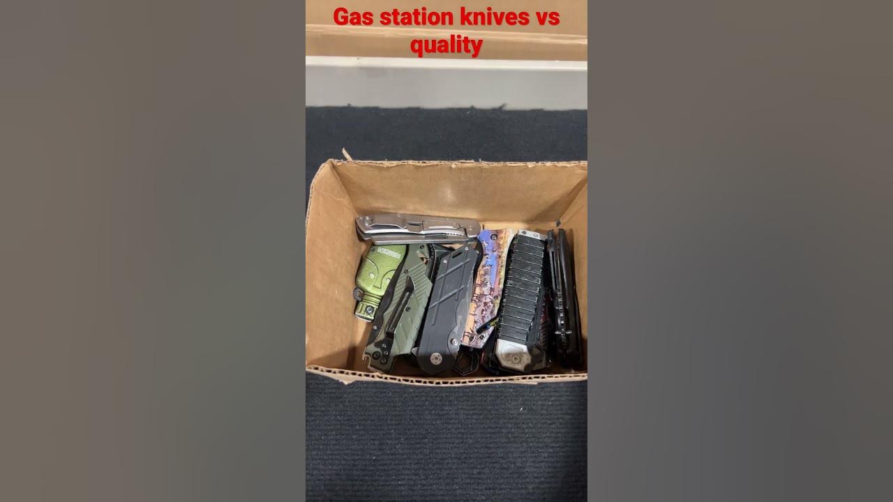 Gas station knives vs quality, premium knives here is my collection so