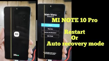 Mi note 10 pro restart problem | auto recovery mode problem