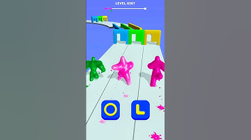 Blob Shifter 3D Level-6567 best cool game ever #trending #gaming #games #shorts #funny