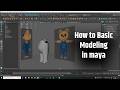 Part 01 - How To Do Basic Modeling in Maya For Beginners