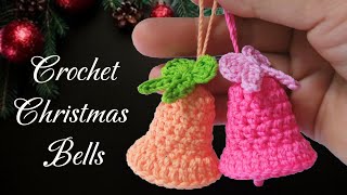 Crochet Christmas Bells for Beginners || Crochet Tutorial