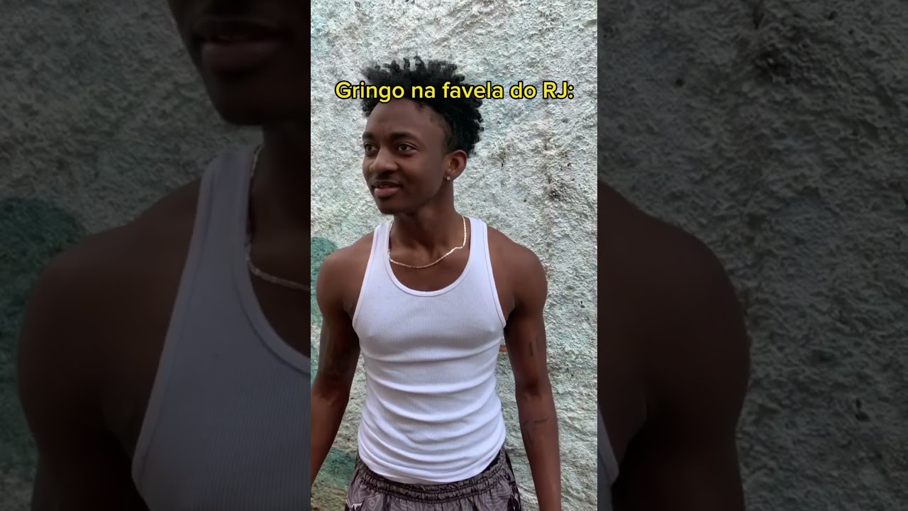 Gringo pela primeira vez na favela ❤️