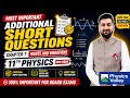 Most Important Additional Short Questions | Chapter 7 Waves And Vibrations | 11th Physics New Book 