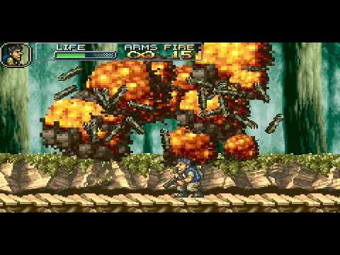 Прохождение GBA [006] Metal Slug Advance