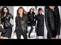 КУРТКИ ВЕСНА  💜Кожаная чёрная куртка -модный тренд 💜 Куртка-косуха Базовый гардероб