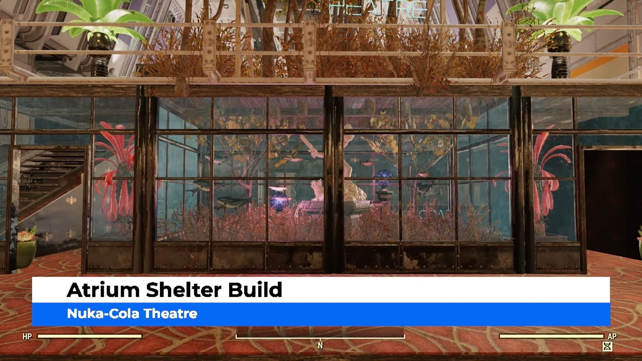 Atrium Shelter Build - Nuka-Cola Theatre