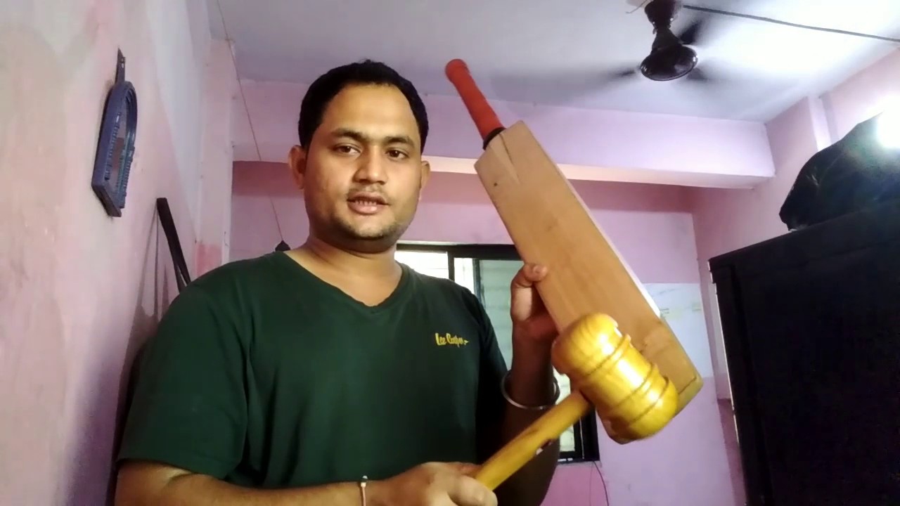 Knocking a cricket bat YouTube Knocking a cricket bat YouTube