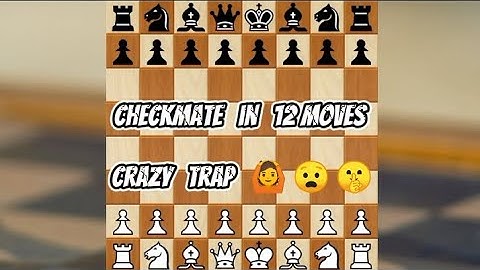 Master the 12 Move Checkmate Trap: Properly Explained|#chess