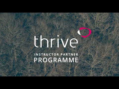 Thrive Instructor Partner Programme promo - Captioned version