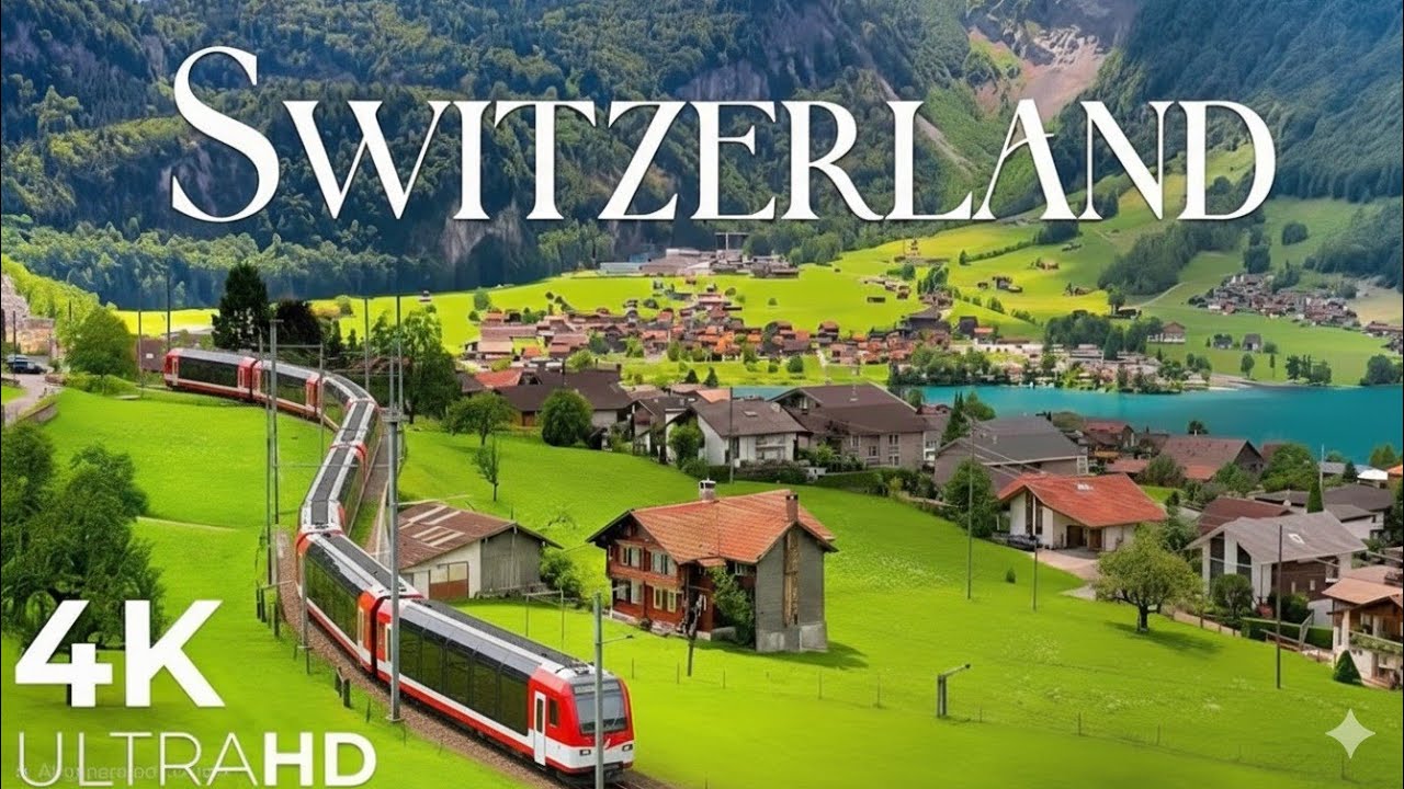 SWITZERLAND MOST BEAUTIFUL COUNTRY ON EARTH? 4k drone video ultra hdr