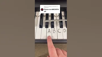 ABCDEFU Piano Tutorial Piano Shorts 