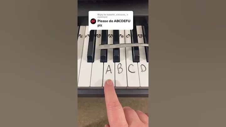 😡 ABCDEFU Piano Tutorial 😡 #Piano #shorts
