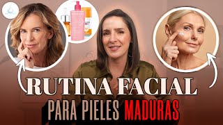 RUTINA de SKIN CARE para una PIEL HERMOSA Luego de los 40 @drapilarochoa  Dermatologa