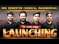 🔥Launching | 3rd Semester Chemical Engg. | #gtechpoly