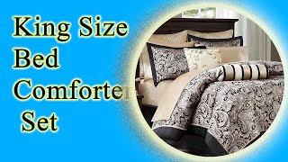 King Size Bed Comforter Set