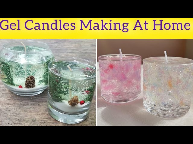 How to Combine Soy Wax and Gel Wax / Candle Making Ideas with
