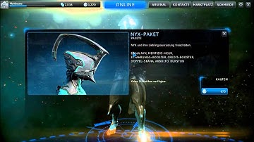 Warframe Main Menu Explanation (English/HD) Part 2/2