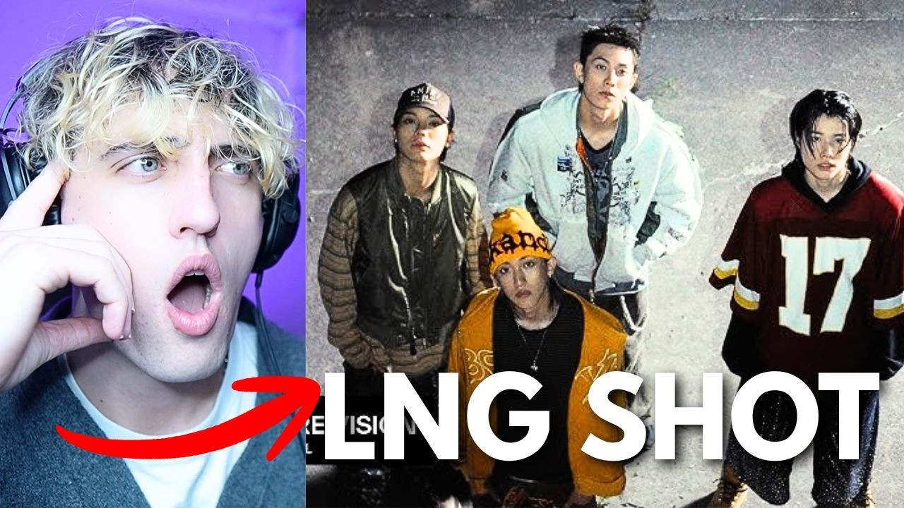 LNGSHOT - [Never Let Go] Visualizer - REACTION