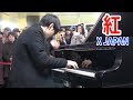 【最高級ストリートピアノ】X JAPAN「紅」を弾いてみた byよみぃ　Japanese Steinway Street Piano performance．＂Kurenai＂:w32:h24