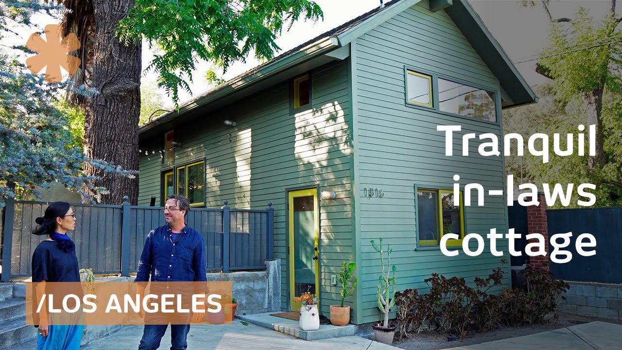 LA breezy in-law unit is multi-level "cabin in the woods"