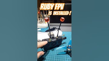 RunCam WifiLink RX (VRX) on RubyFpv. Testing continues...