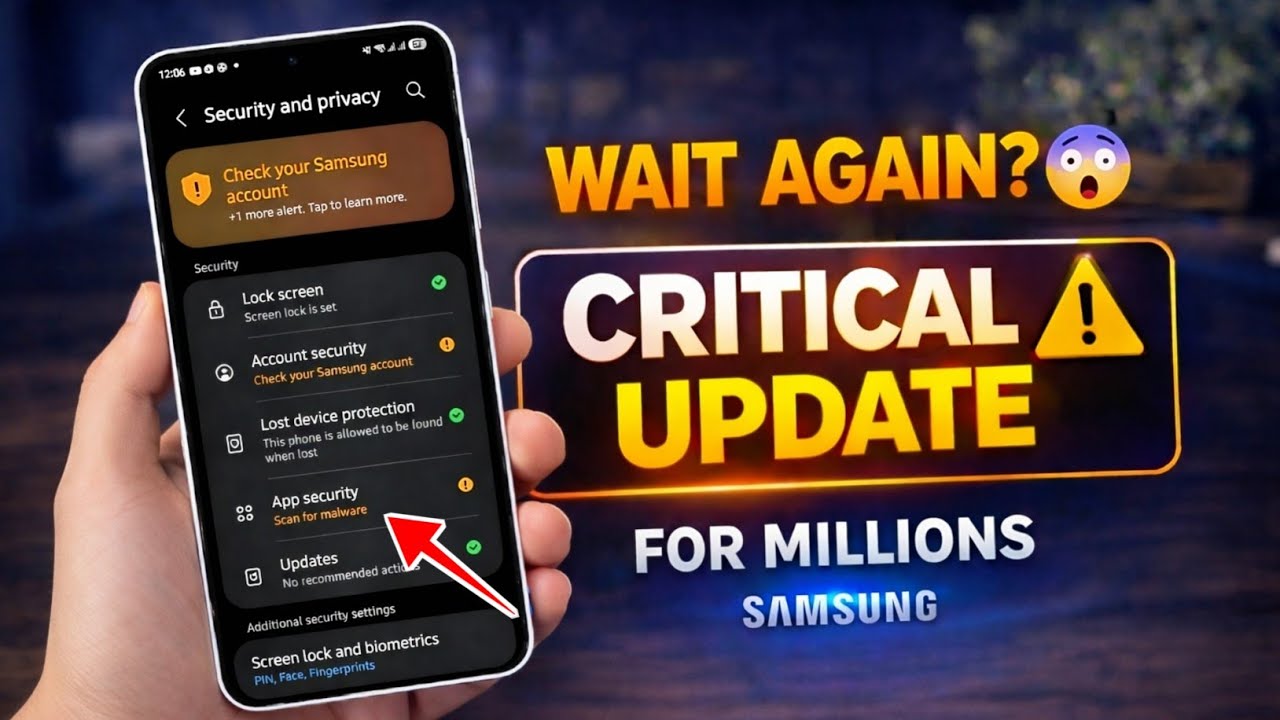 🚨 СРОЧНОЕ ОБНОВЛЕНИЕ для миллионов пользователей Samsung!