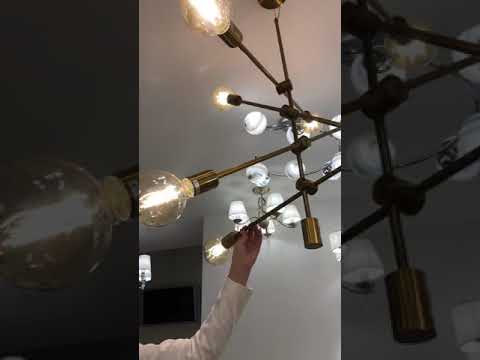 Обзор люстры Crystal Lux Marcos SP6 Bronze