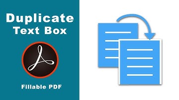 How to duplicate text box in fillable pdf form using adobe acrobat pro 2017