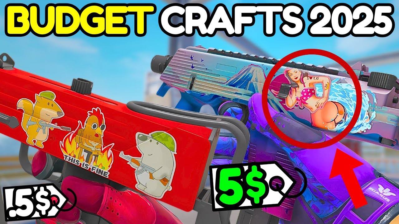 BEST CHEAP Sticker Combos Under $10 in 2025 (BUDGET CS2 Sticker Crafts)