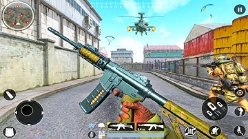 Real FPS Gun Strike : Commando shooting games _ Android GamePlay #3