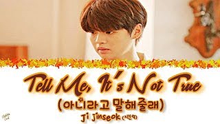 Ji Jinseok (지진석) - Tell Me It's Not True (아니라고 말해줄래) [HAN/ROM/ENG] Lyrics (가사)