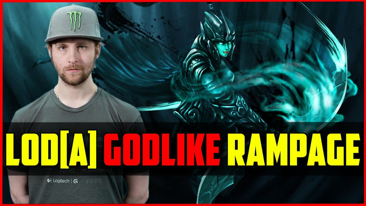 Lod[A] Godlike PA Rampage gameplay vs Power Rangers @ joinDOTA MLG Dota 2 League